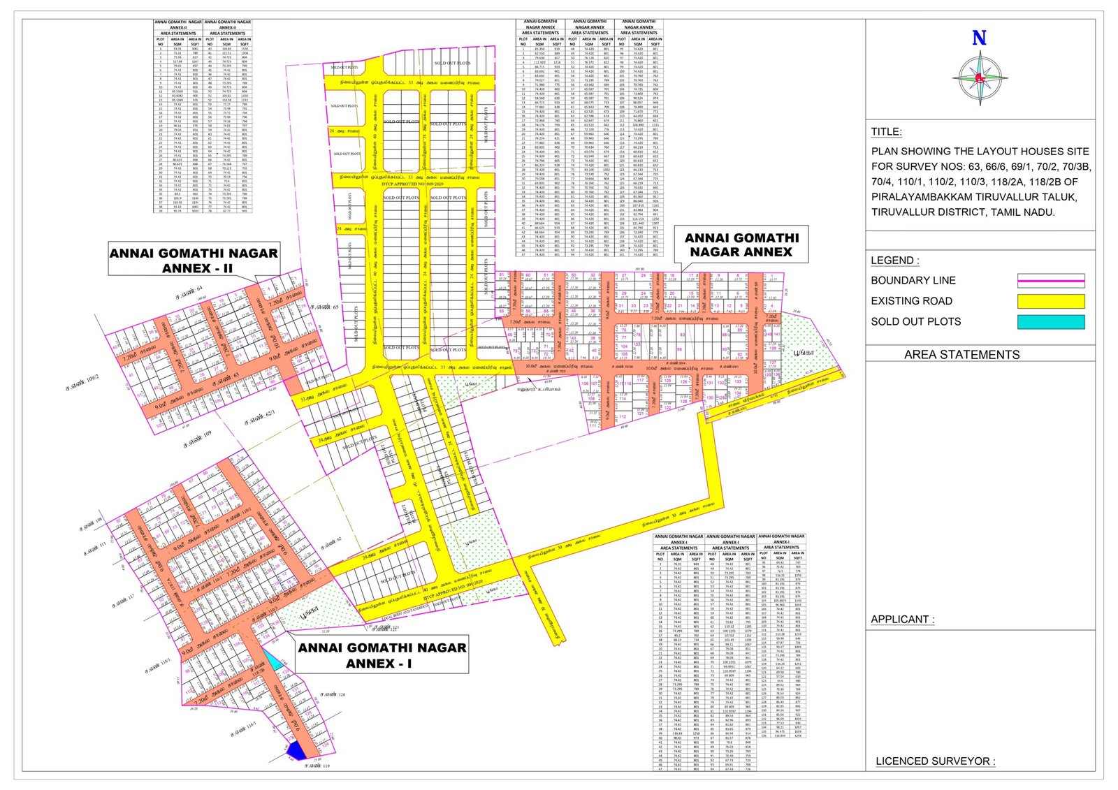 Plot Layout Plan